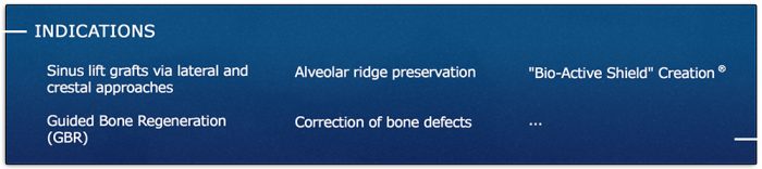 Dental Putty _ Espace 14 _ Indications