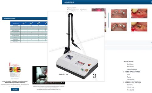 Laser CO2 15 W par Espace 14